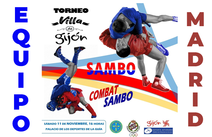 Equipo de Madrid Sambo en Gijón