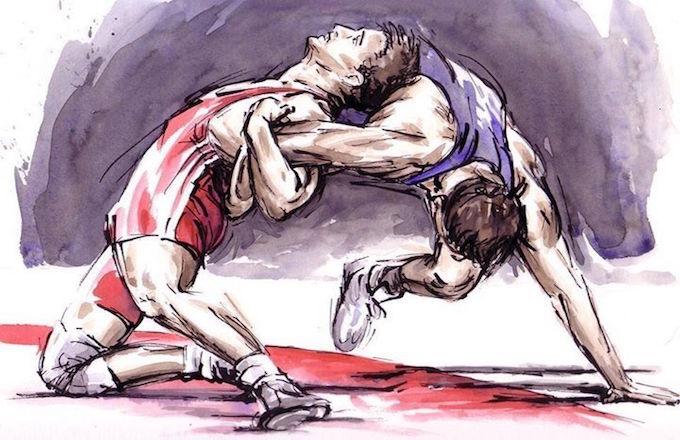 luchas olímpicas