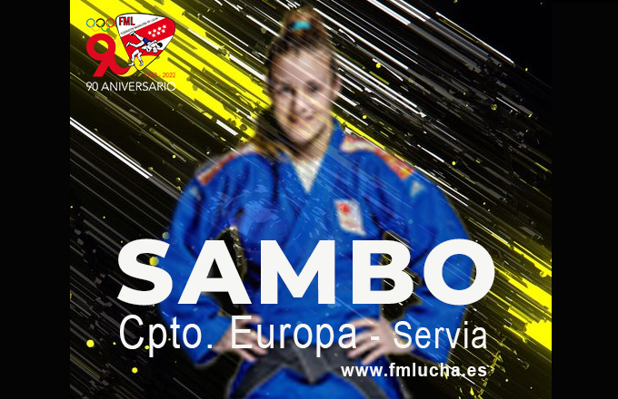 5 Madrileñas en el Europeo de Sambo